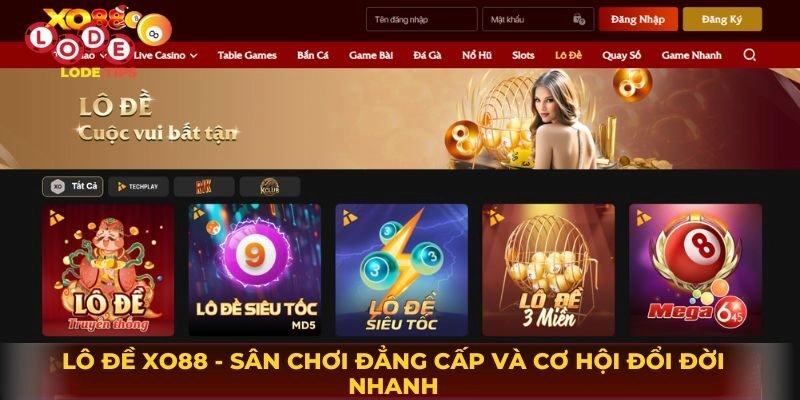 Lô Đề Xo88 – Sân Chơi Đẳng Cấp Và Cơ Hội Đổi Đời Nhanh